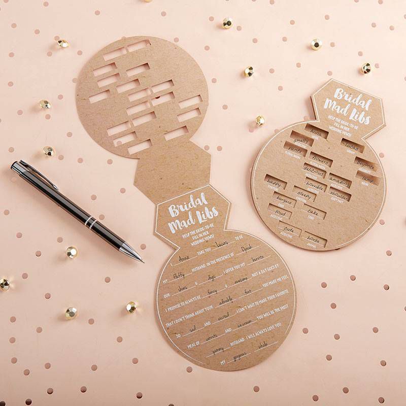 50ct Bridal Shower Game Cards