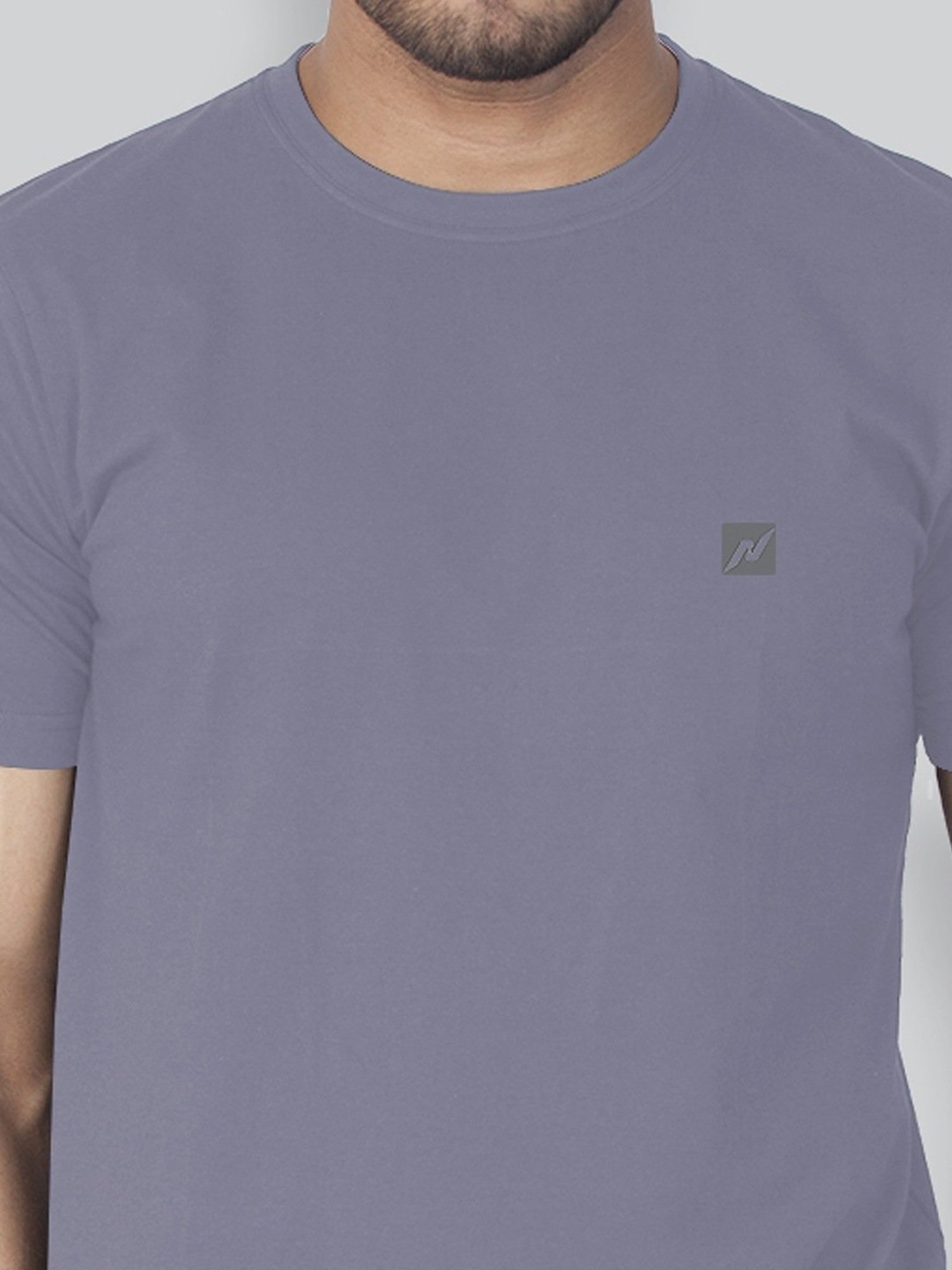 Lux Nitro Purple Regular Fit T-Shirt Pack of - 2