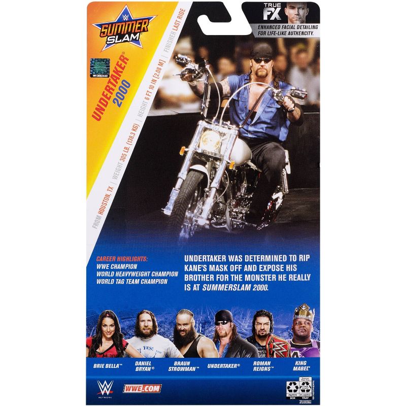 WWE Summer Slam 2000 Elite Collection Undertaker Action Figure Series 68