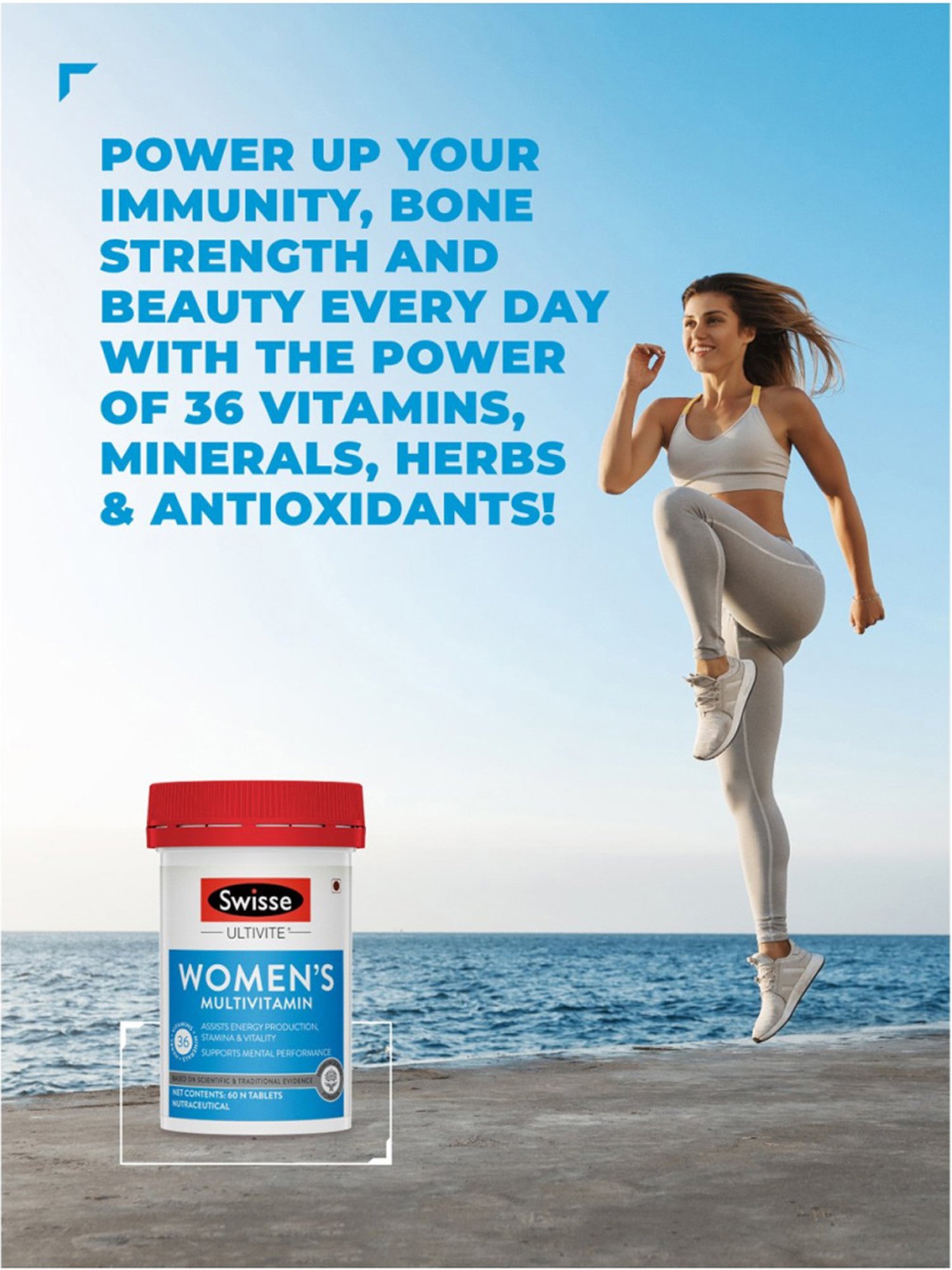 Swisse Ultivite Women Multivitamin for Energy - 60 Tablets