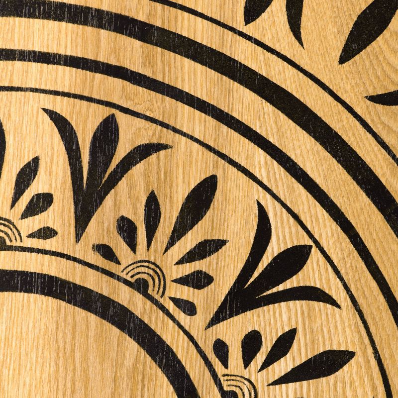 Dahlia Side Table Natural - Adore Decor