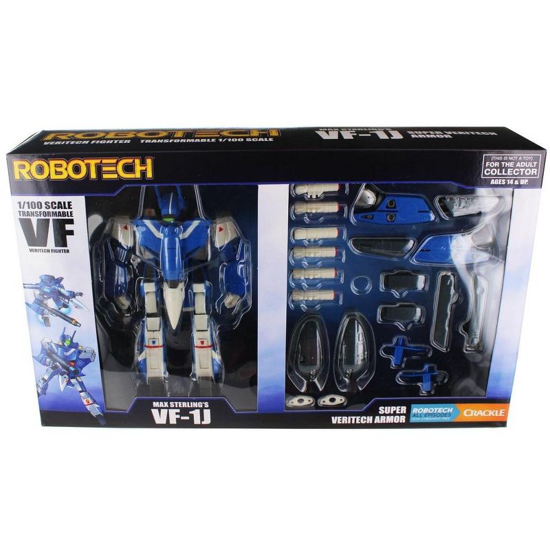 Toynami, Inc. Robotech 1/100 VF-1J Super Veritech Action Figure: Max Starling
