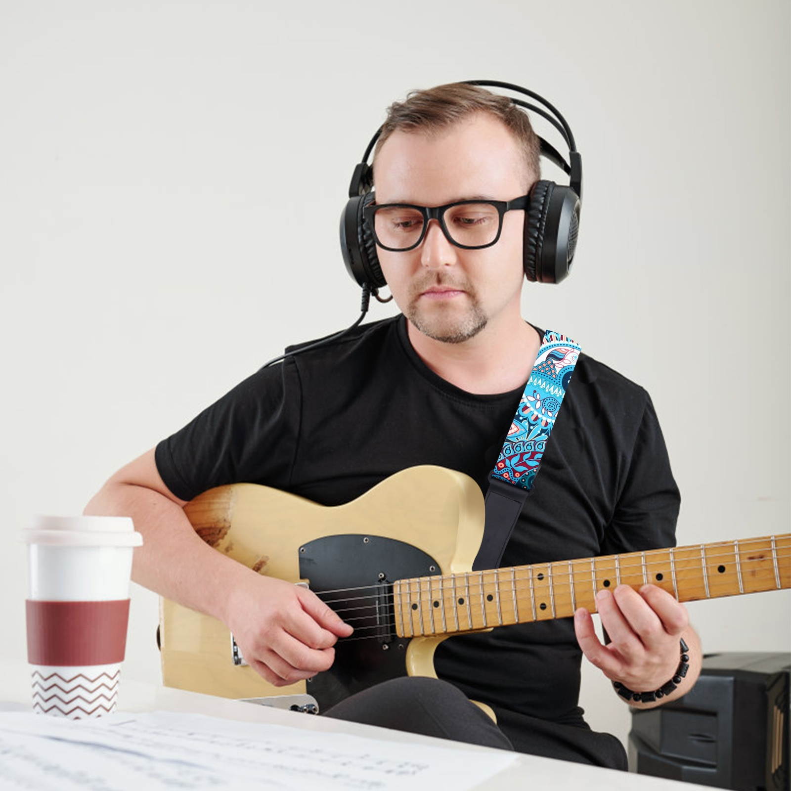 1PC Durable Replacement Ukulele Shoulder Belt Ukulele Shoulder Strap for Instrument Guitar