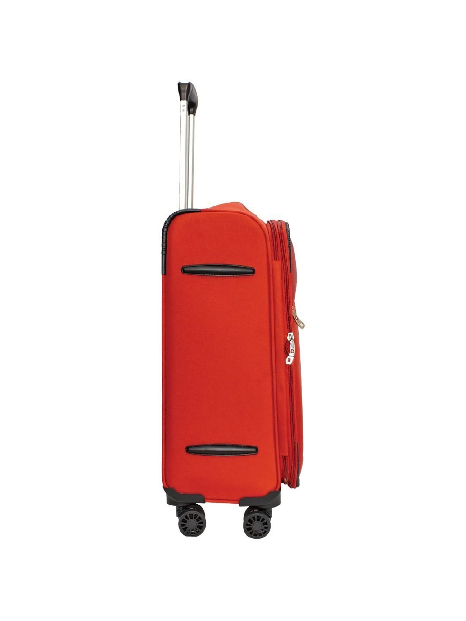 Swiss Military Red 8 Wheels Small Carry-On Luggage