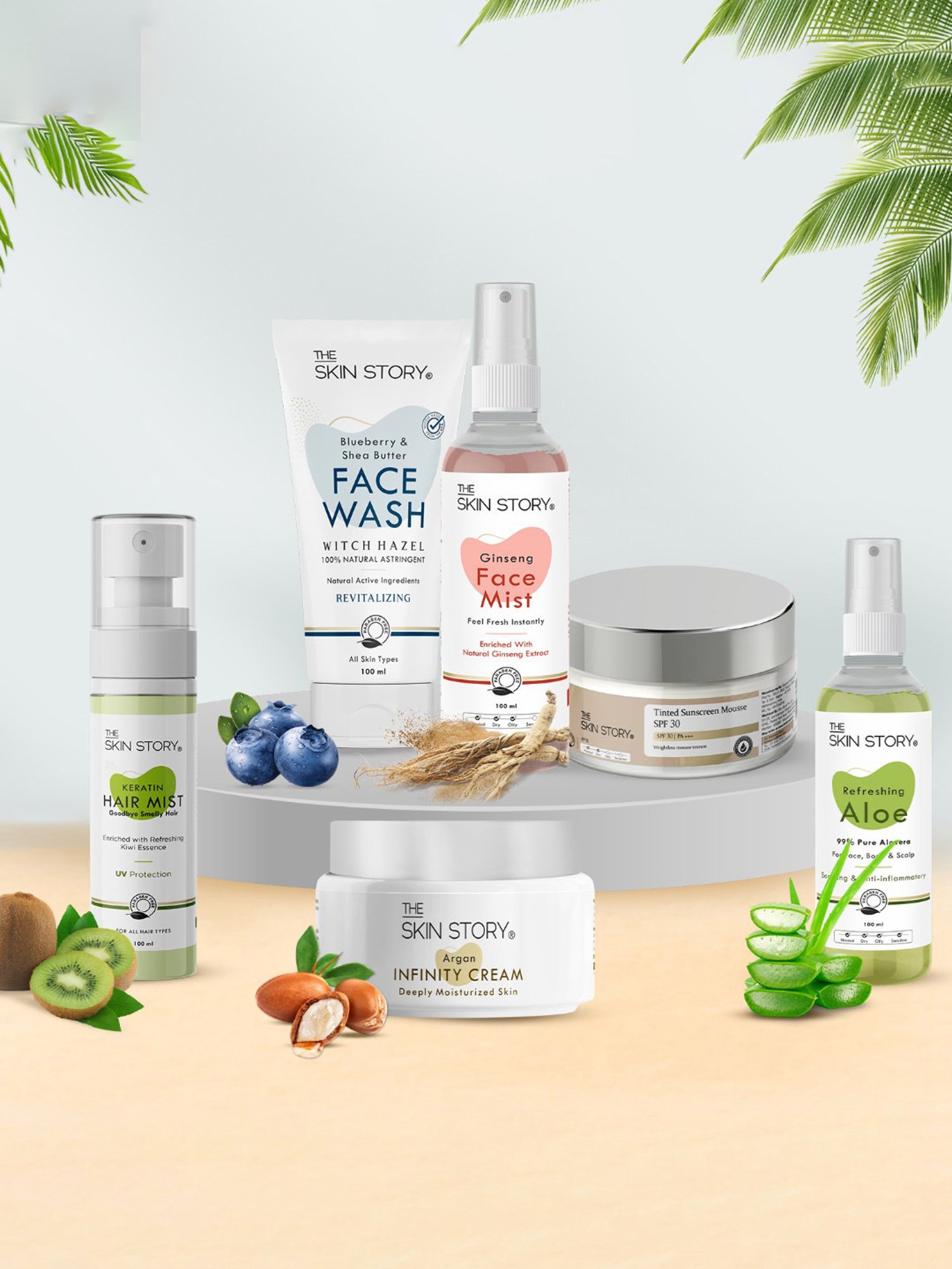 The Skin Story Moringa Deep Cleansing Exfoliation Face Scrub - 100 gm