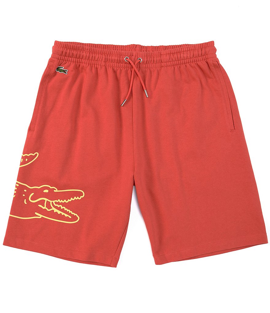 Lacoste Croc Beach 8#double; Inseam Organic Materials Short