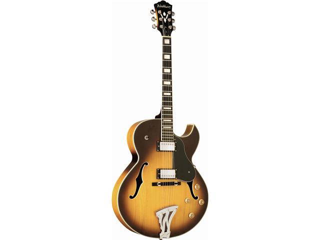Washburn J3TSK Jazz Maple Electric Guitar with case