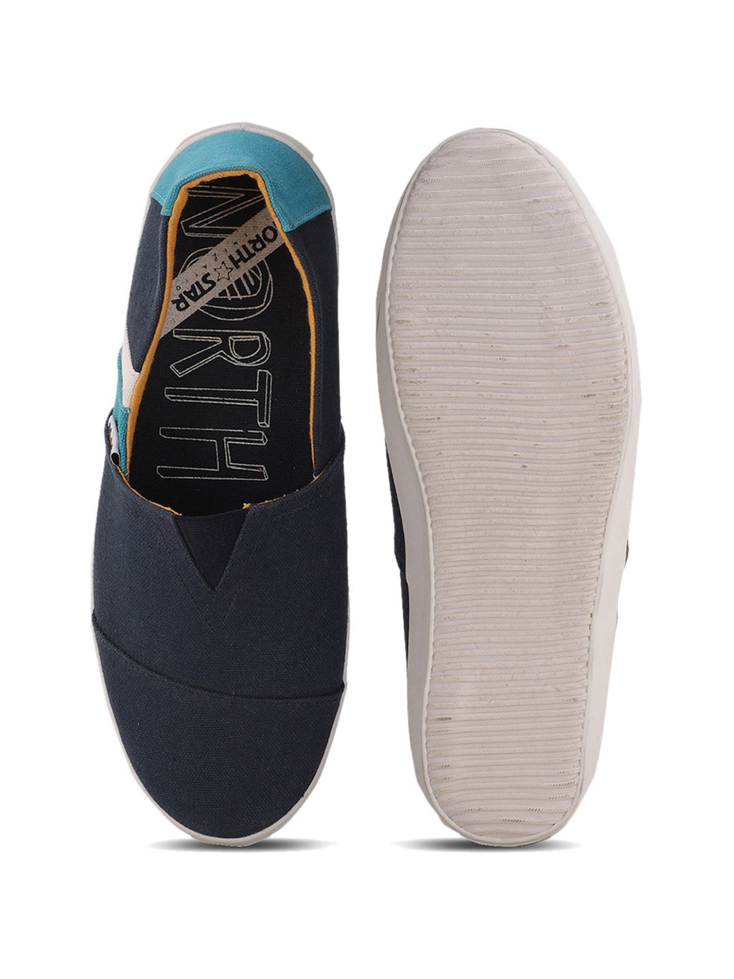 North Star by Bata Men's Blue Casual Plimsolls