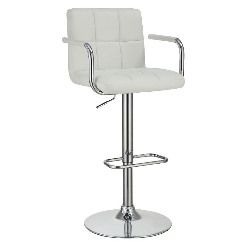 Private Reserves Adjustable Barstool White