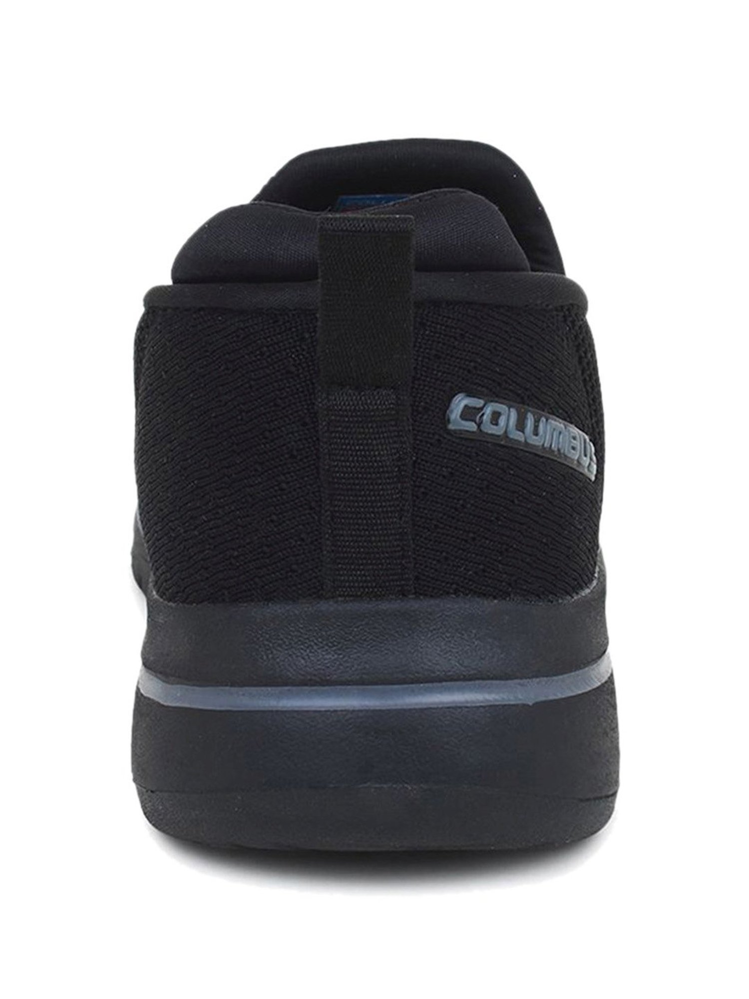 Columbus Men's Black Walking Shoes