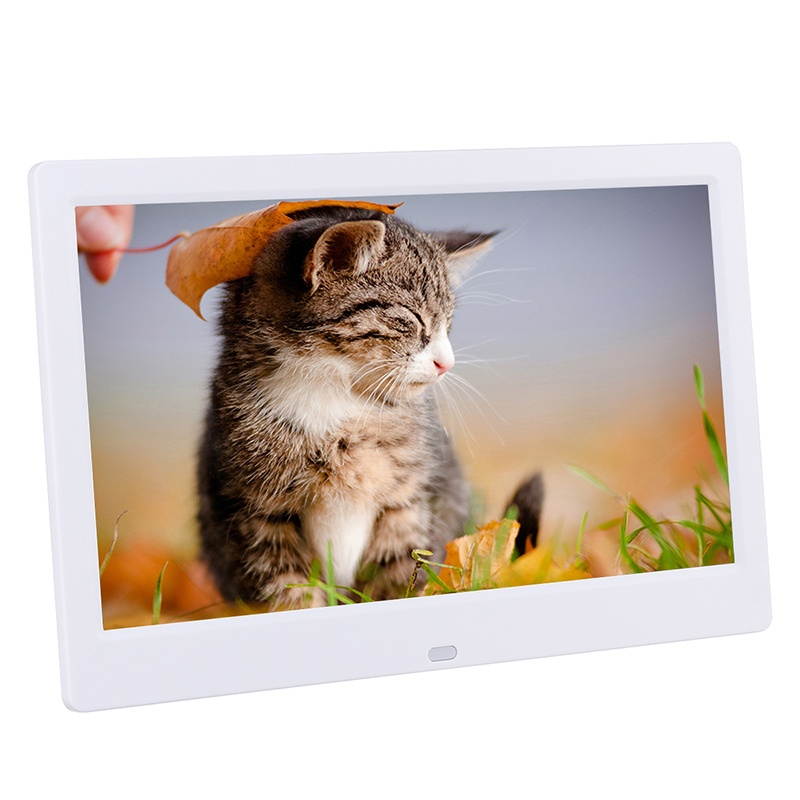 10 Inch 5V 1024x600 HD IPS LCD Digital Photo Frame Audio Video Player Support SD USB MMC MS Card With Remote Control