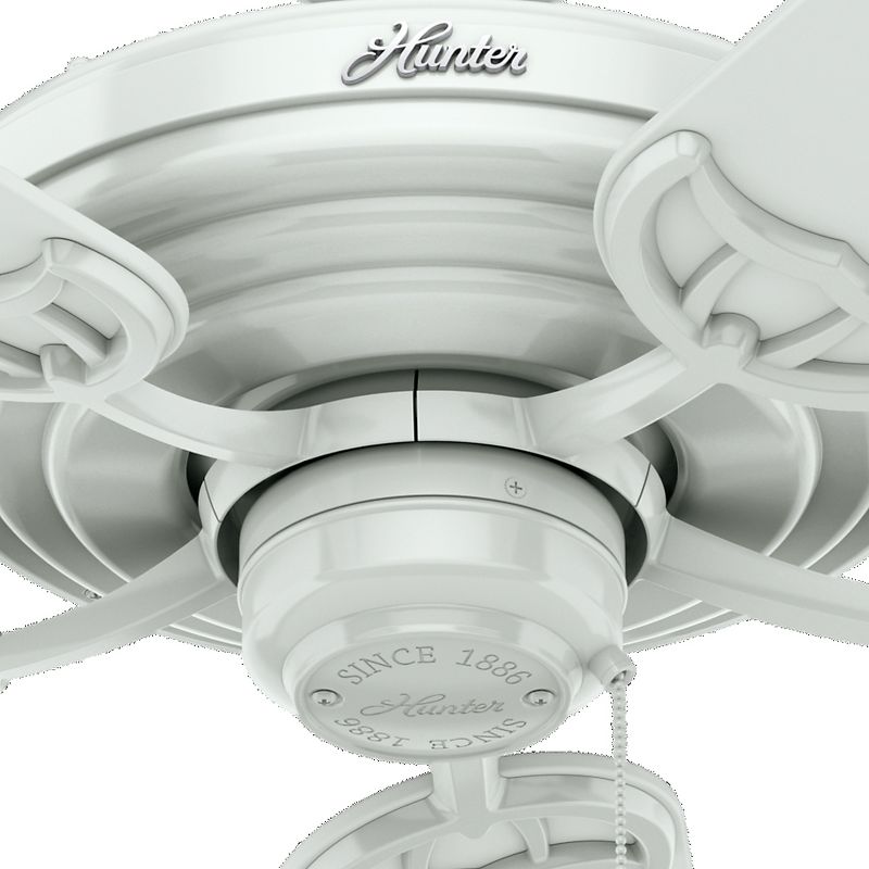 52" Sea Air Wet Rated Ceiling Fan  White  - Hunter