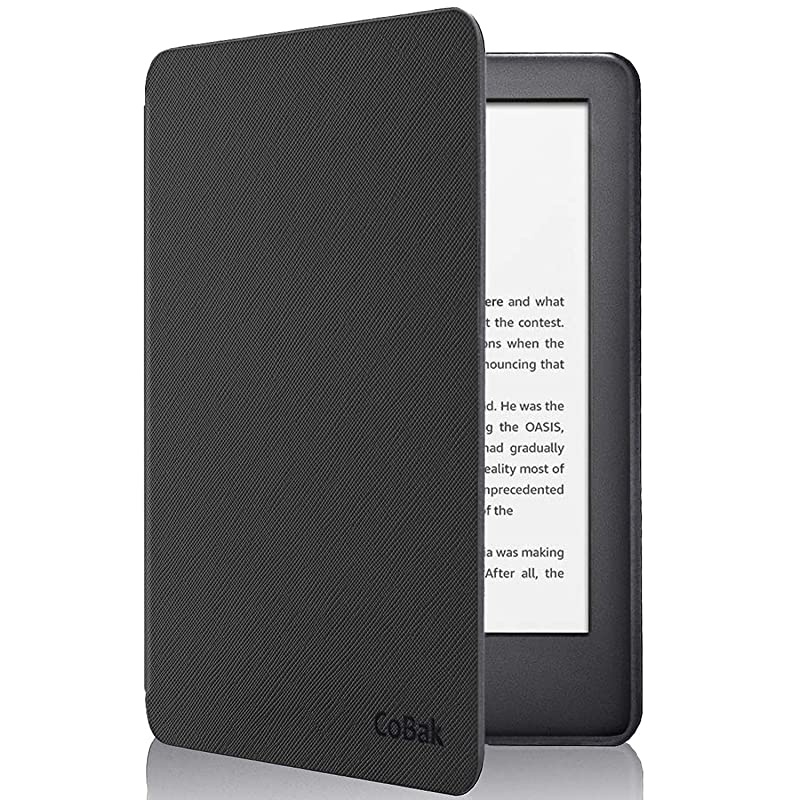Case for All New Kindle 10th Generation 2019 Released Will Not Fit Kindle Paperwhite or Kindle Oasis Premium PU Leather Smart Cover with Auto Sleep and Wake Black