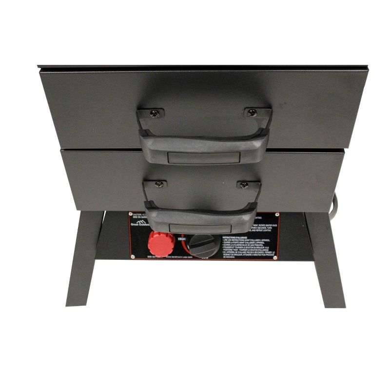 Dyna-Glo Wide Body Vertical Offset Charcoal Smoker Model DGO1890BDC-D