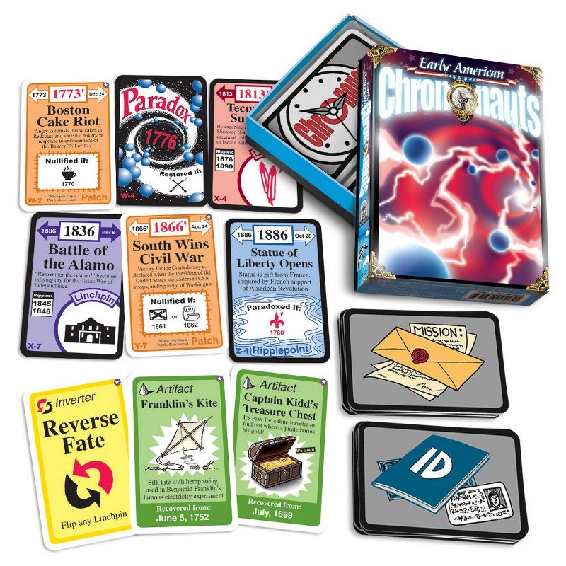 Chrononauts Game Early American Expansion Pack