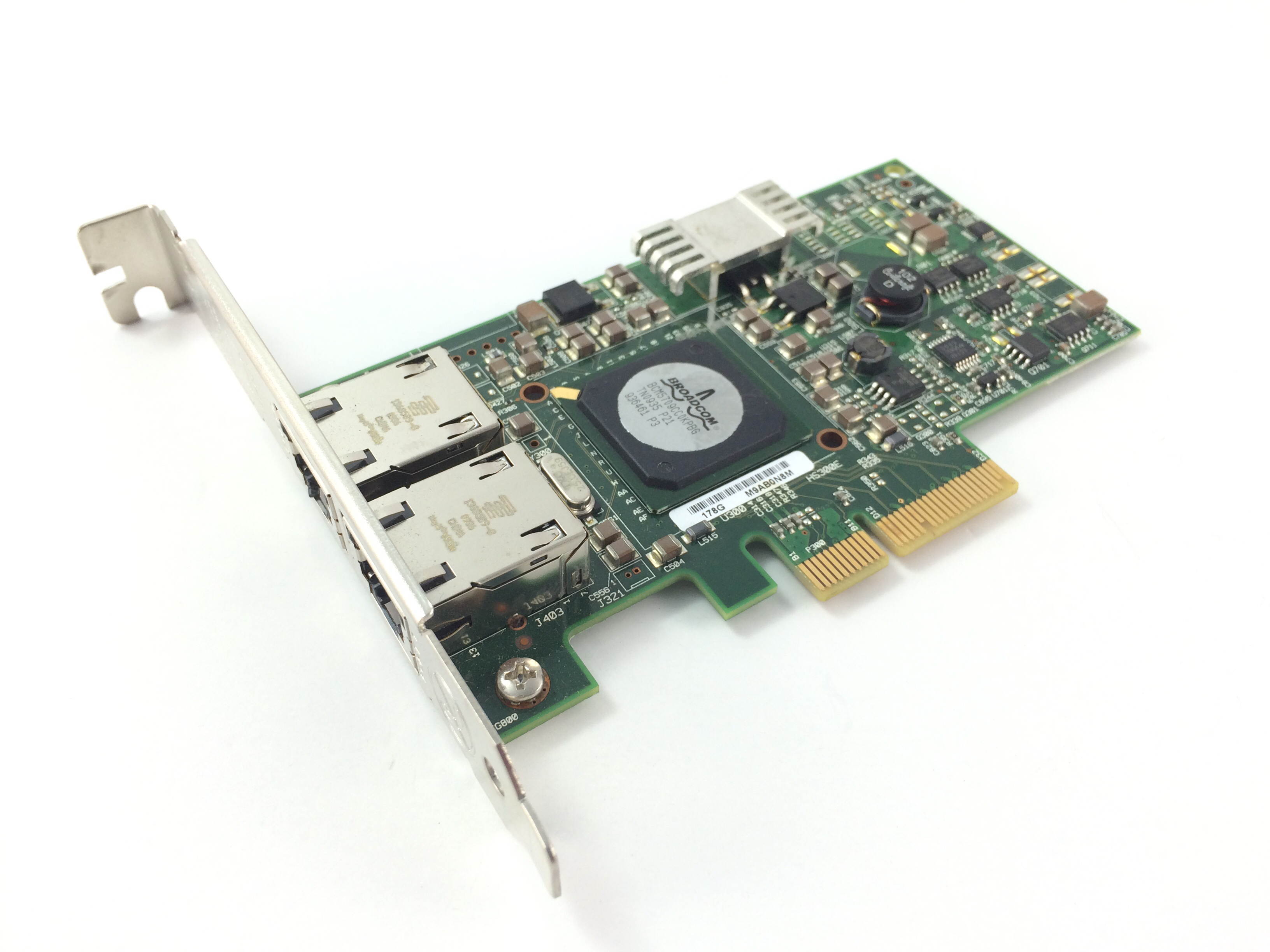 0G218C DELL BROADCOM 5709 DUAL PORT PCI-E NETWORK CARD NIC