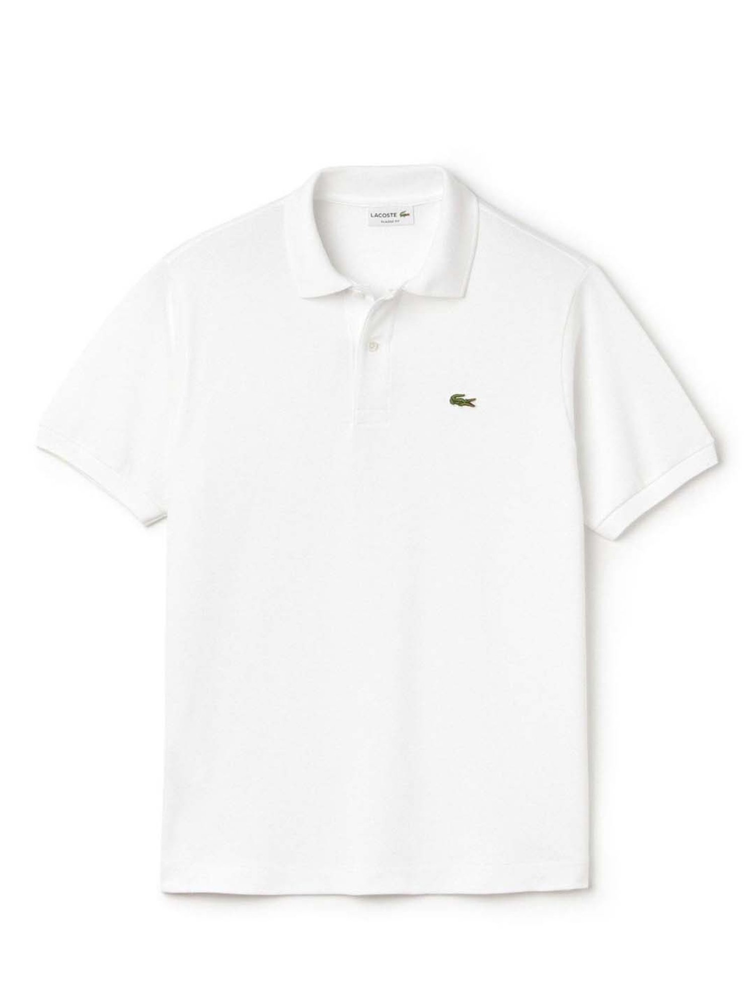 Lacoste White L.12.12 Classic Fit Polo T-Shirt