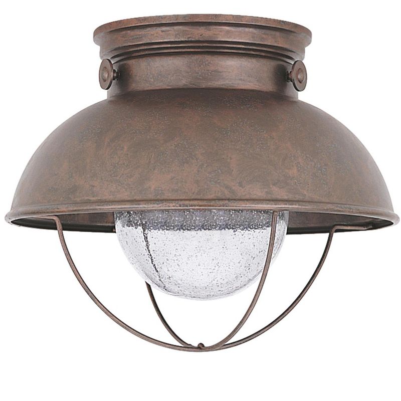 Generation Lighting Sebring 1 light Weathered Copper Outdoor Fixture 886993S-44