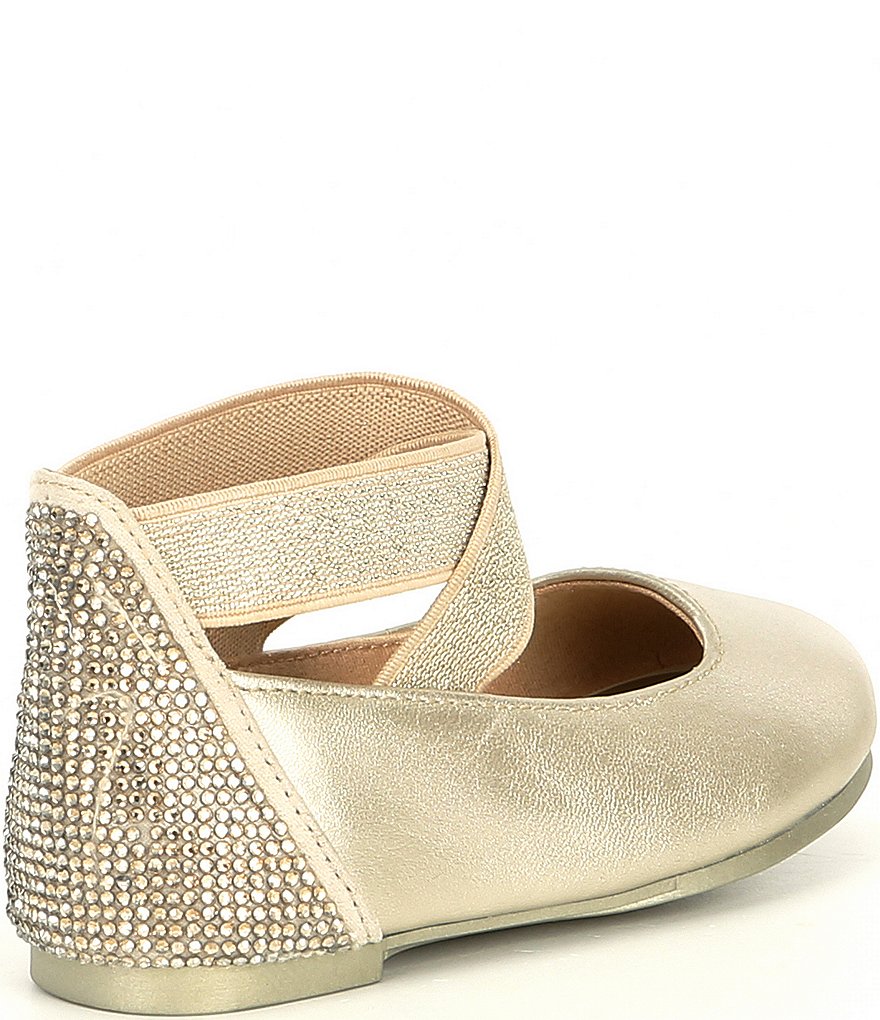 Copper Key Girls' Loviee Leather Ballet Flats (Infant)