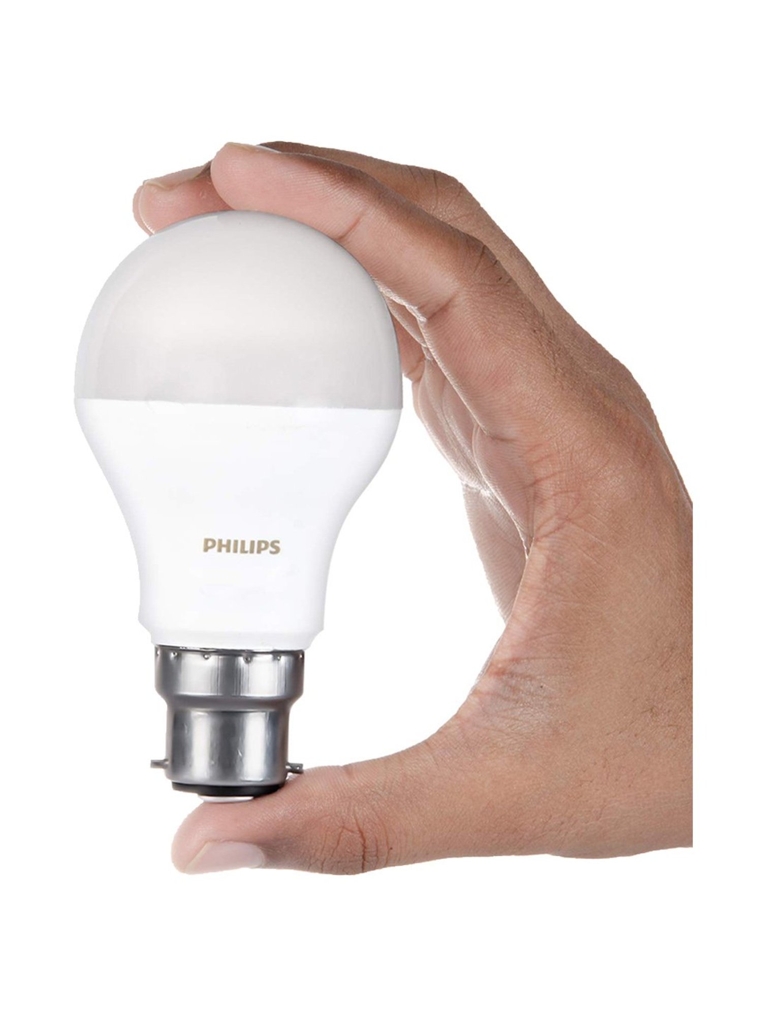 Philips 9W B22 LED Bulb - Pack of 2 (Warm White)