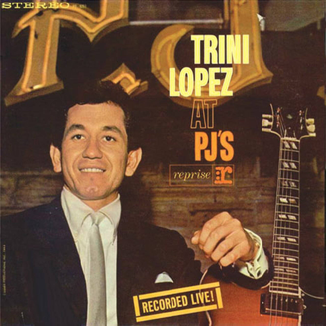 Trini Lopez At PJ's Numbered Limited Edition 200g LP (Vinyl)