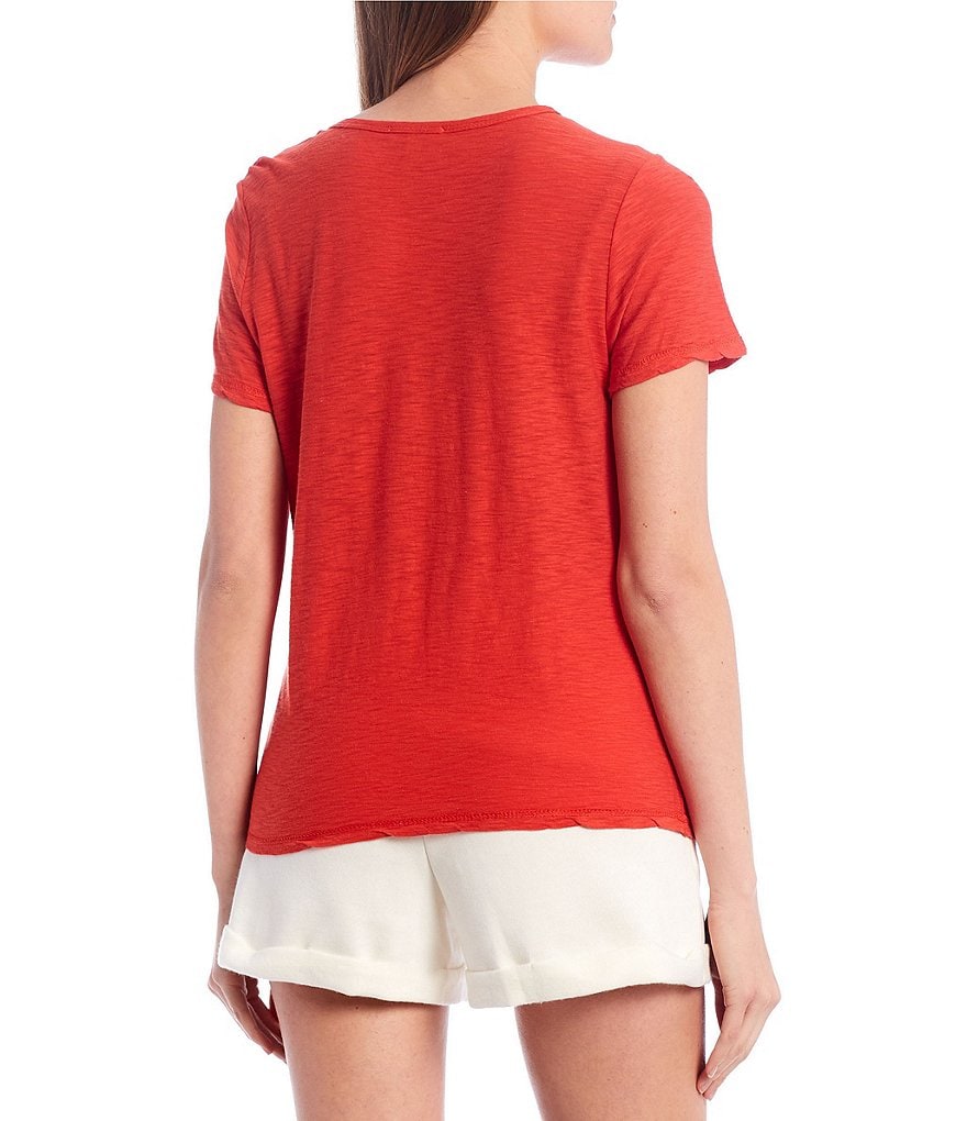 GB Malibu Solid Cotton Blend Tee