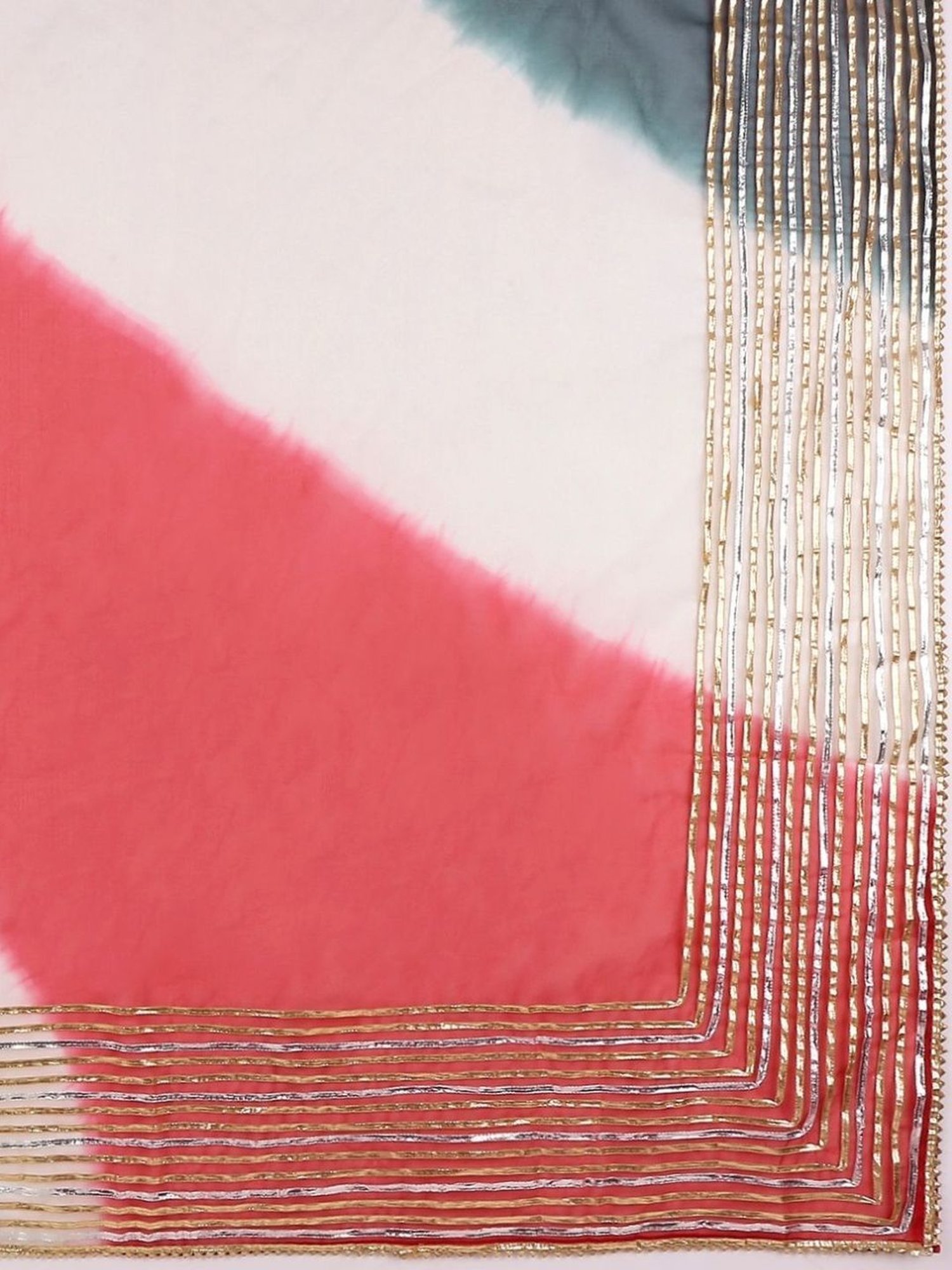 Stylum Red Plain Dupatta