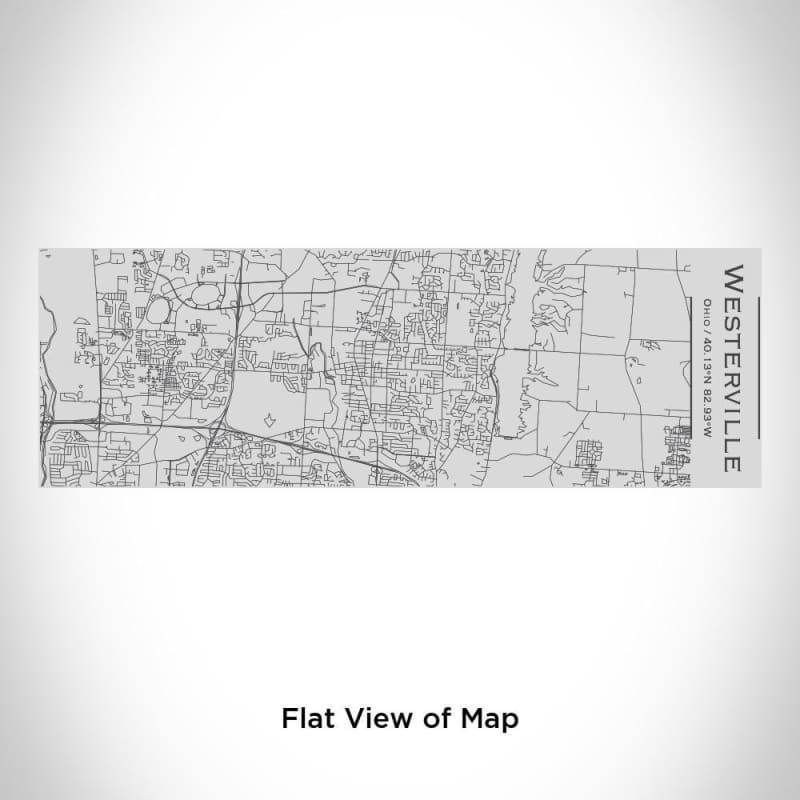 Fort Madison - Iowa Map Bottle with Bamboo Top in Matte Black