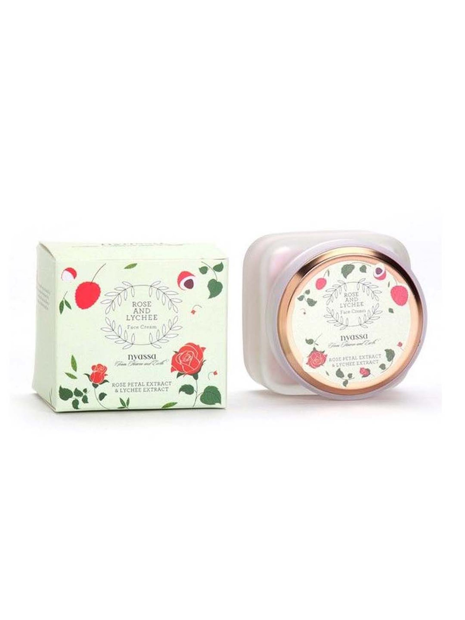 Nyassa Rose and Lychee Face Cream - 50 gm
