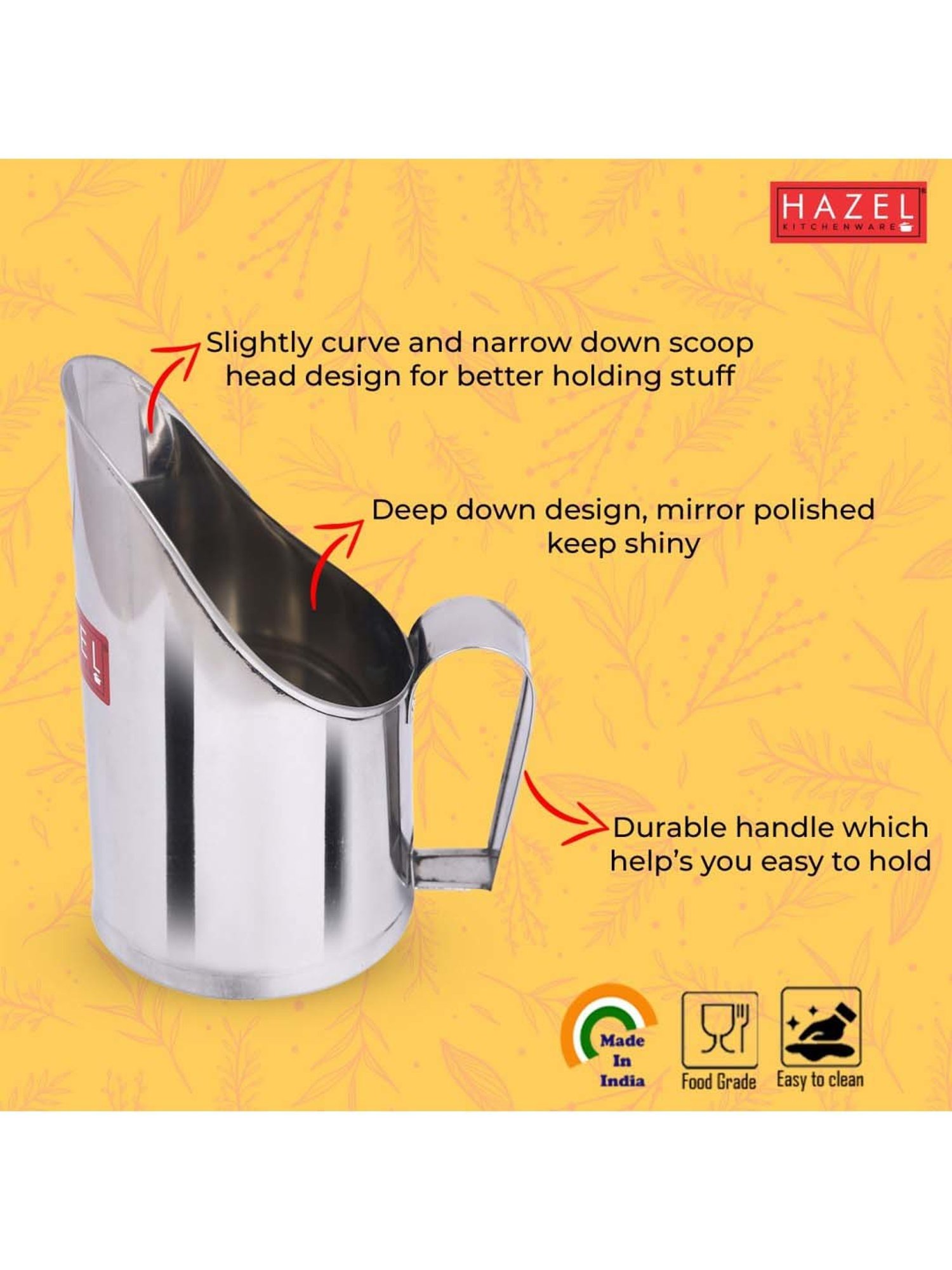 Meyer Stainless Steel Knife Sharpener 3 Stage Sharpening Tool for Kitchen