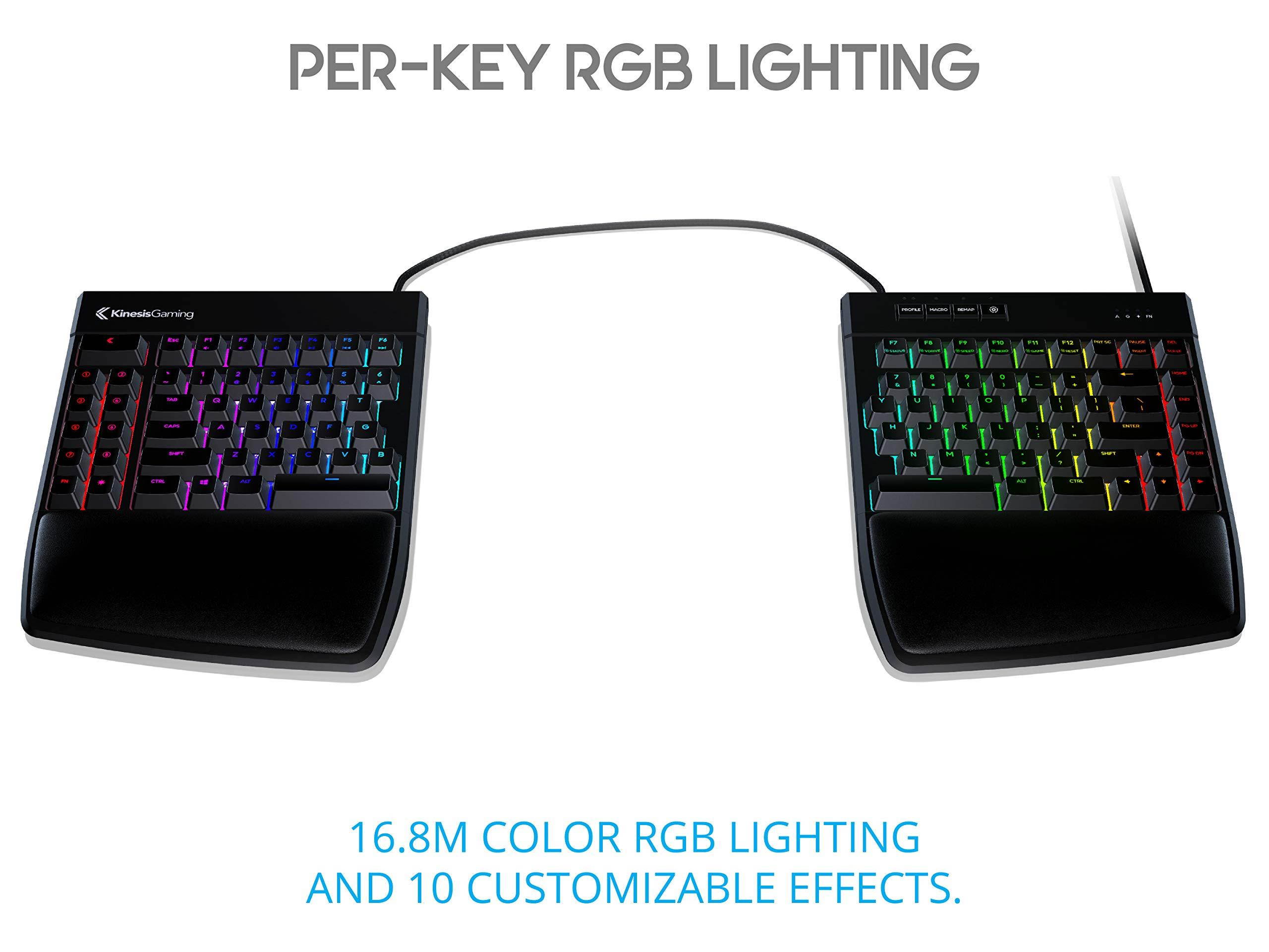 KINESIS Gaming Freestyle Edge RGB Split Mechanical Keyboard (MX Brown)