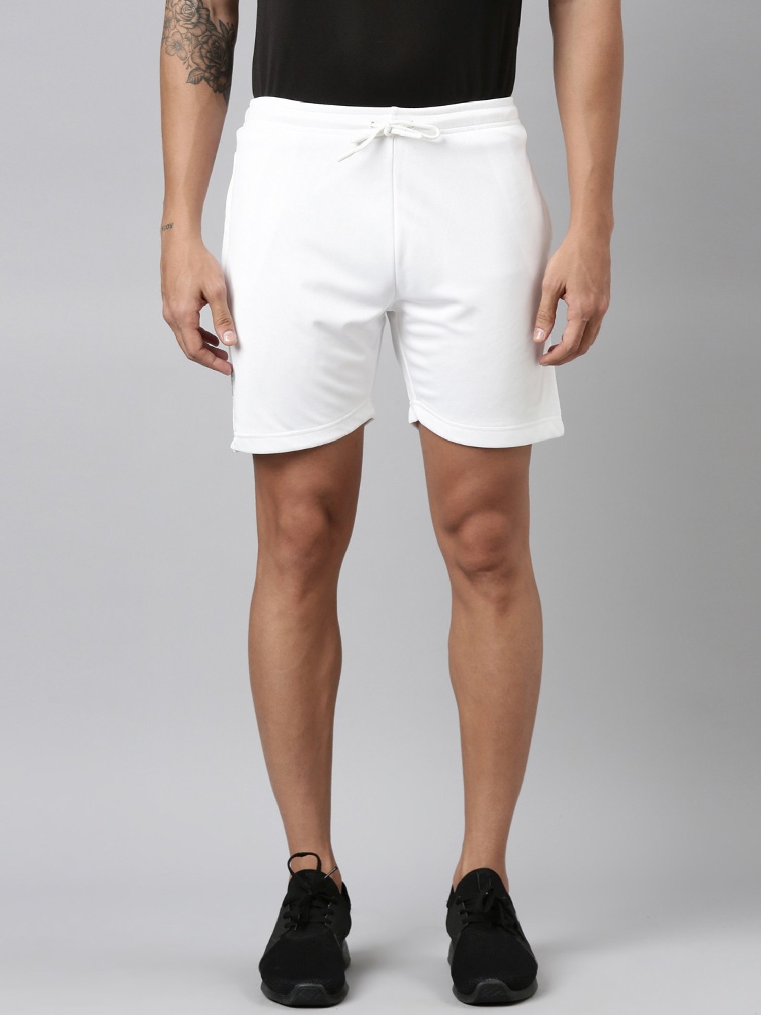 Dixcy Scott Originals White Cotton Regular Fit Shorts