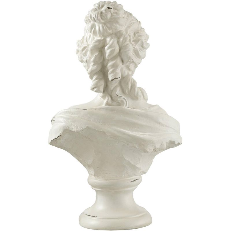 Kensington Hill Classic Roman 16" High White Female Bust Statue