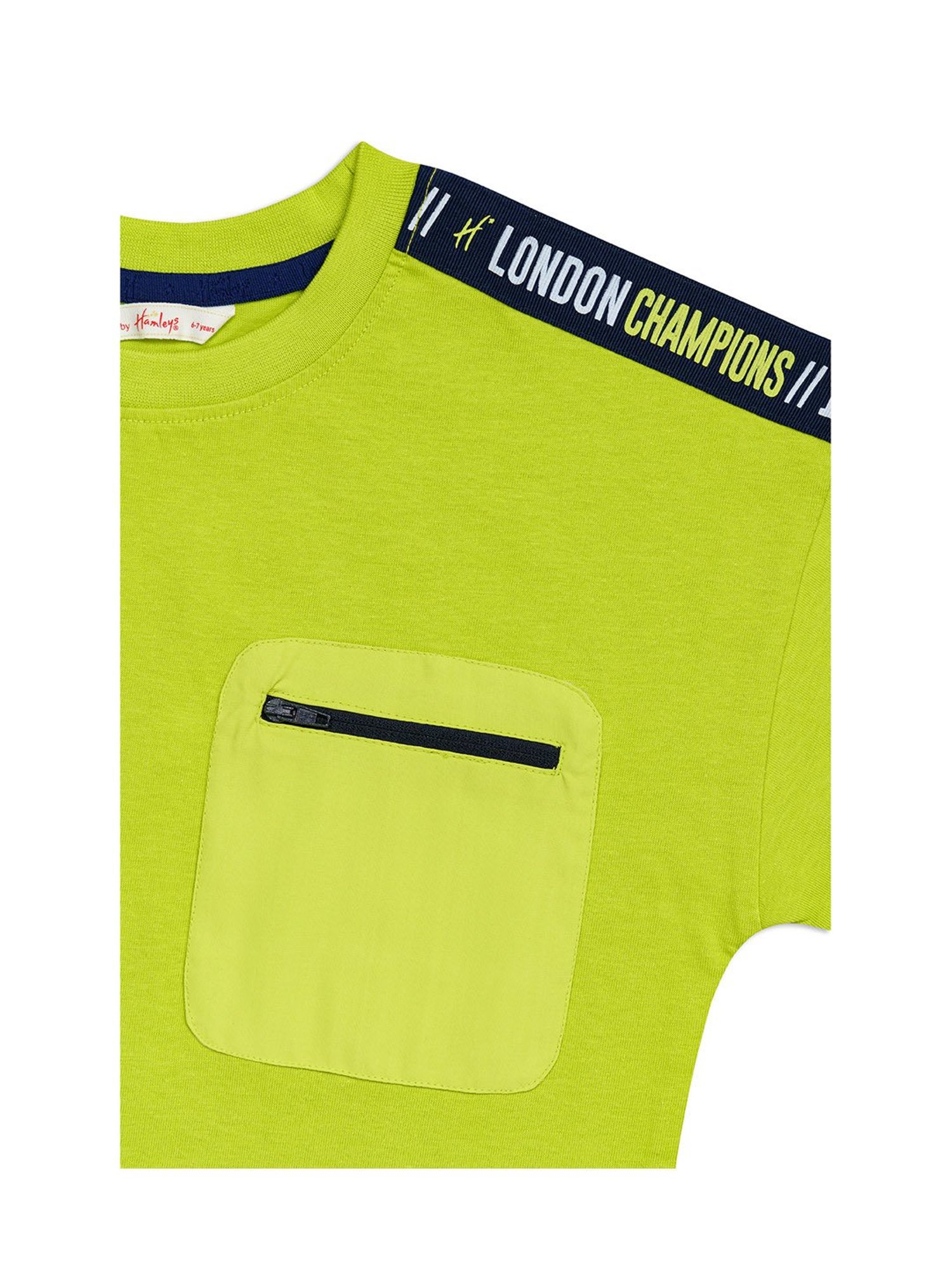 H by Hamleys Kids Green Printed T-Shirt