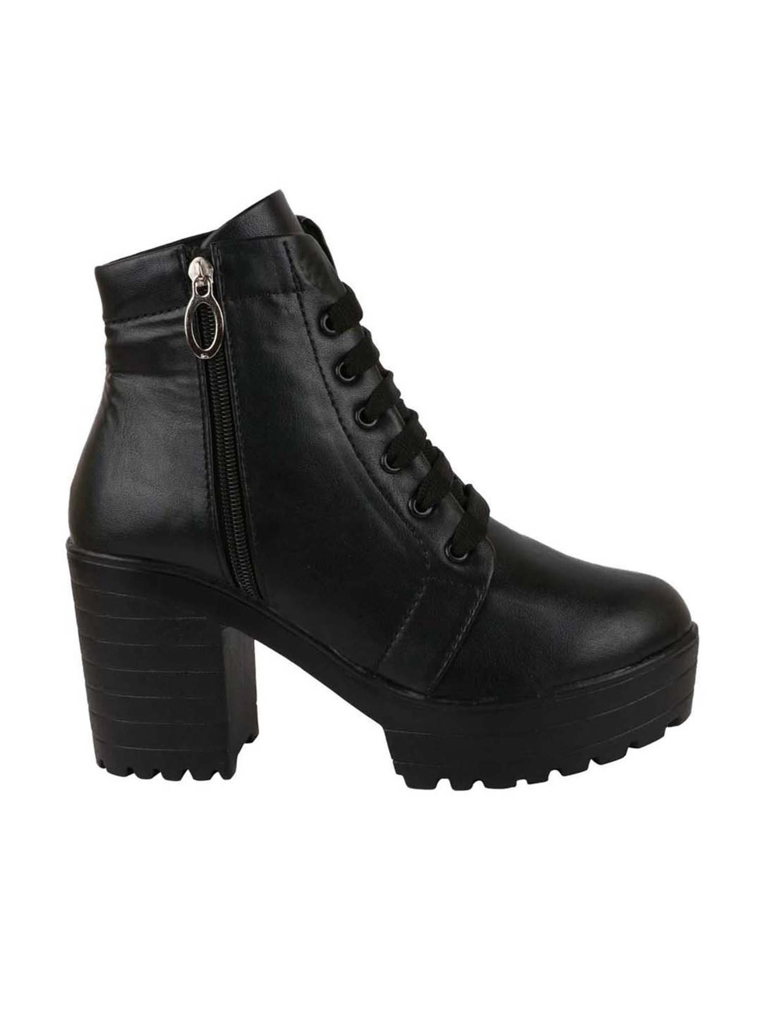 Shoetopia Kids Black Casual Boots