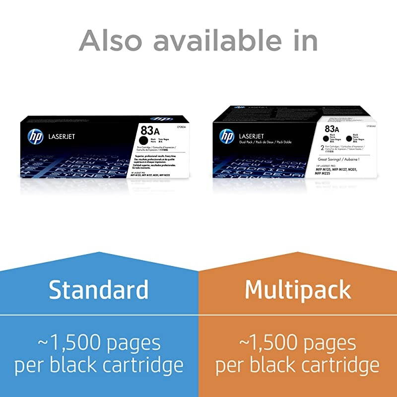 83X | CF283X | Toner Cartridge | Black | High Yield