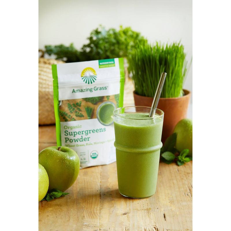 Amazing Grass Organic SuperGreens Powder - 5.29oz