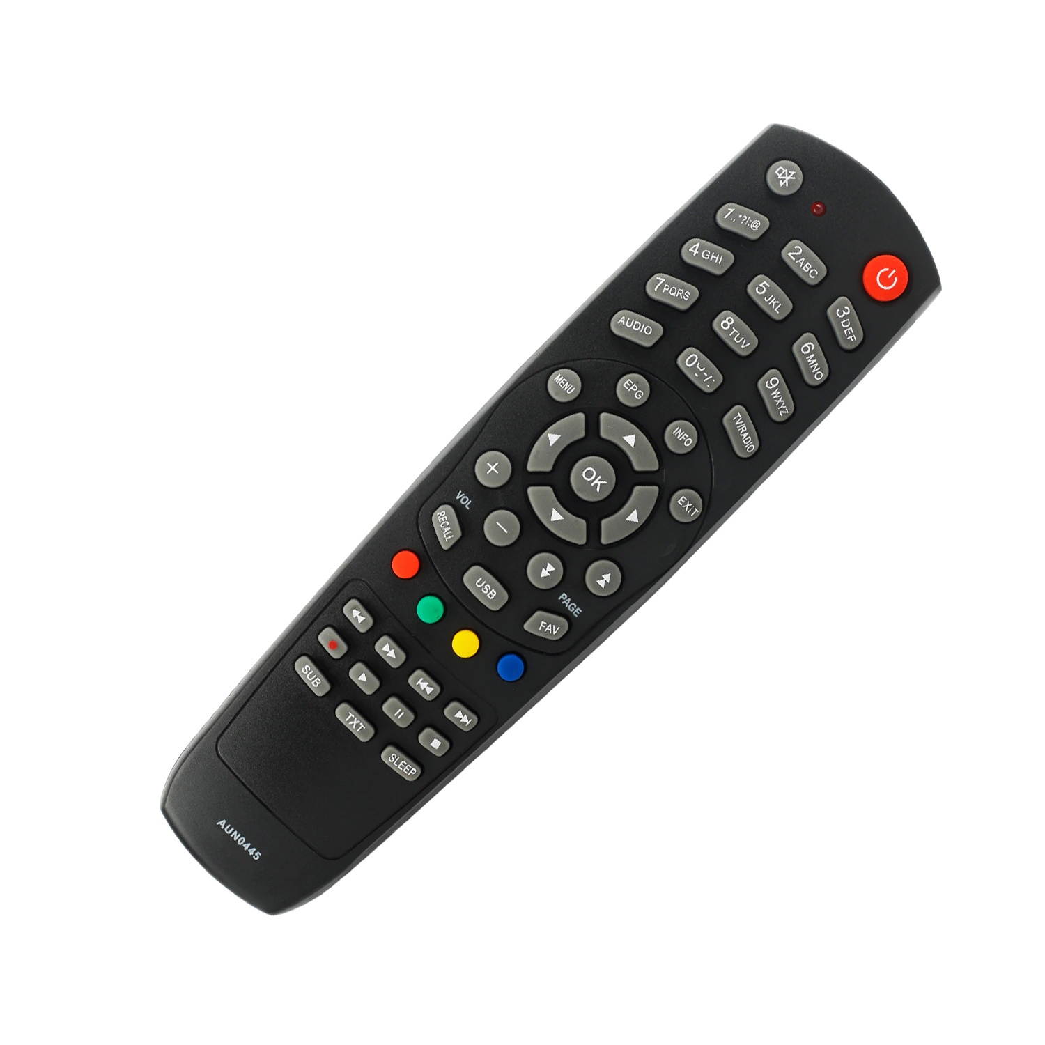 Universal SAT Remote Control Satellite Receiver all model can use middle East Eastern Europe Africa tv dvb box SR-X1200D EUROBOX