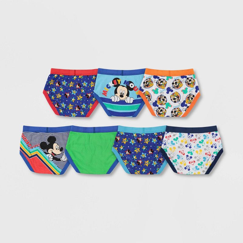 Toddler Boys' 7 Pack Underwear Mickey Mouse by Handcraft 2T-3T