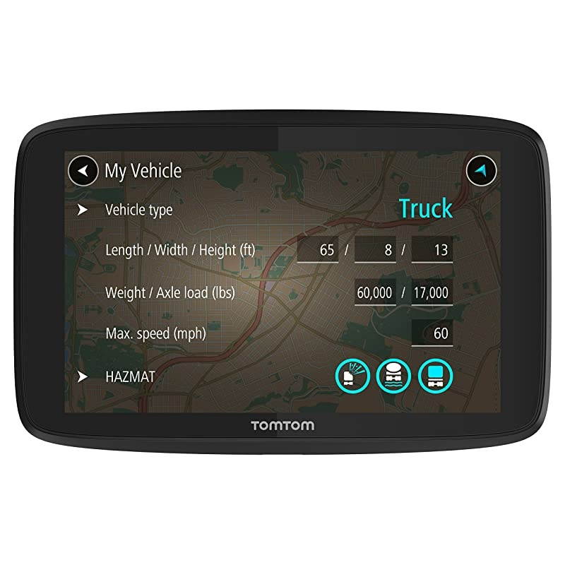 Trucker 620 6Inch GPS Navigation Device for Trucks with WiFi Connectivity Smartphone Services and Free Lifetime Traffic and Maps of North America