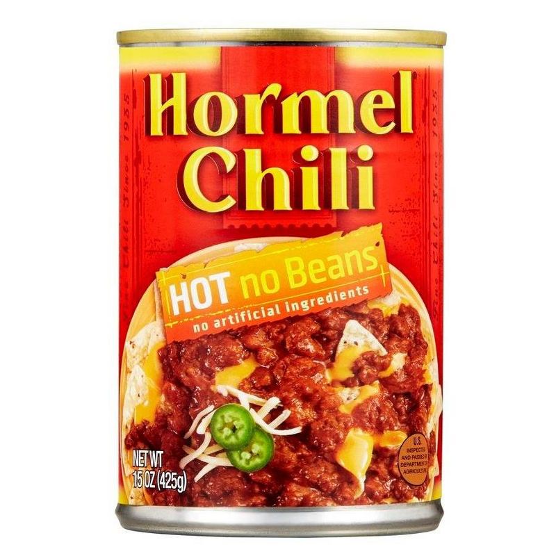 Hormel Hot No Beans Chili 15oz