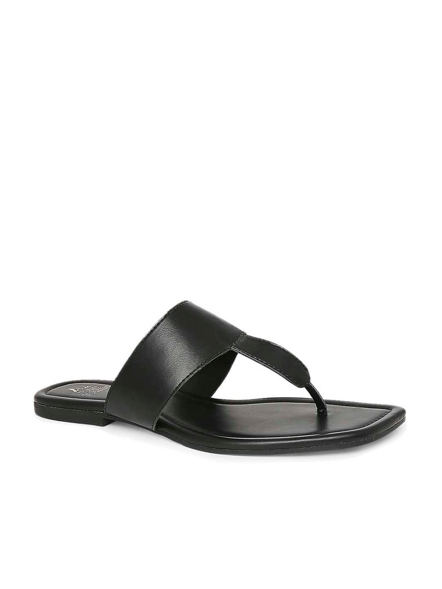 Tao Paris Women's Elle Black T-Strap Sandals