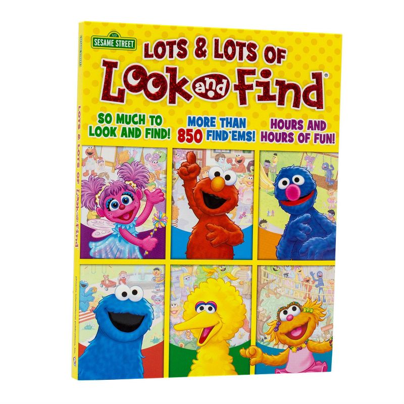 Sesame Street - Lots of Look & Find Activity Book - by Phoenix (Paperback)