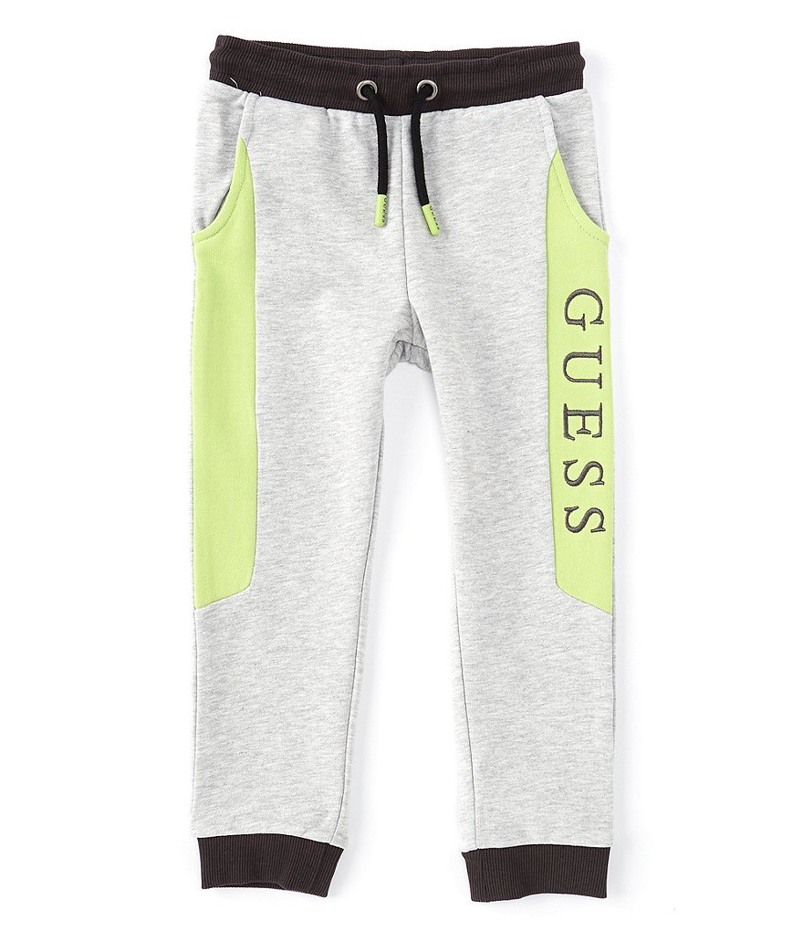 First Wave Little Boys 2T-7 Marled French Terry Jogger Pants