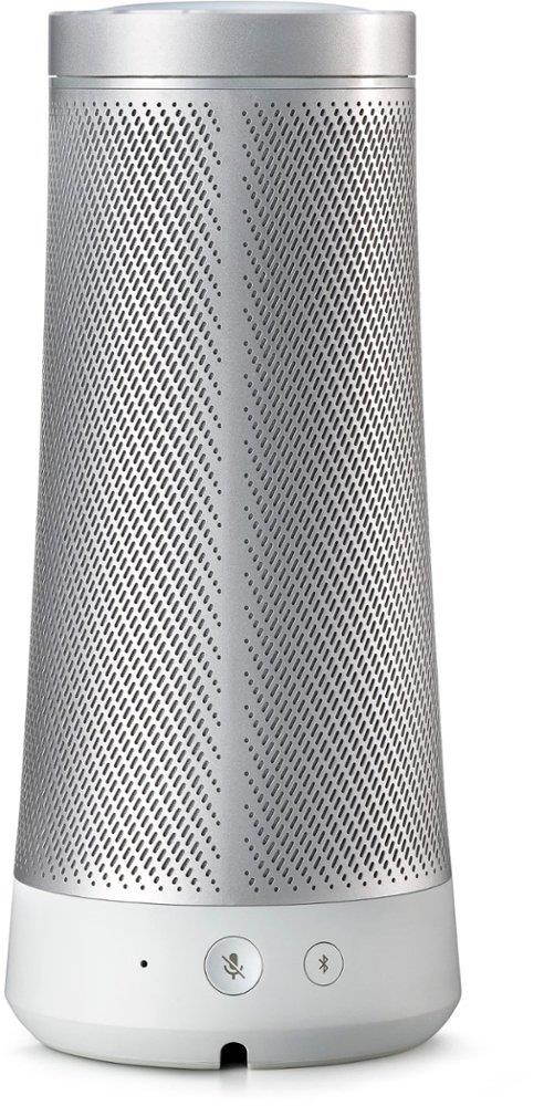 Harman Kardon INVOKE Voice-Activated Speaker with Cortana HKINVOKESILAM (Silver)