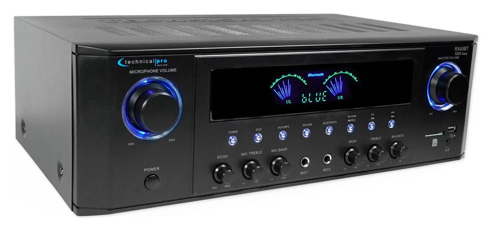 Technical Pro RX45BT 5.2-Channel Home Theater Receiver with Bluetooth