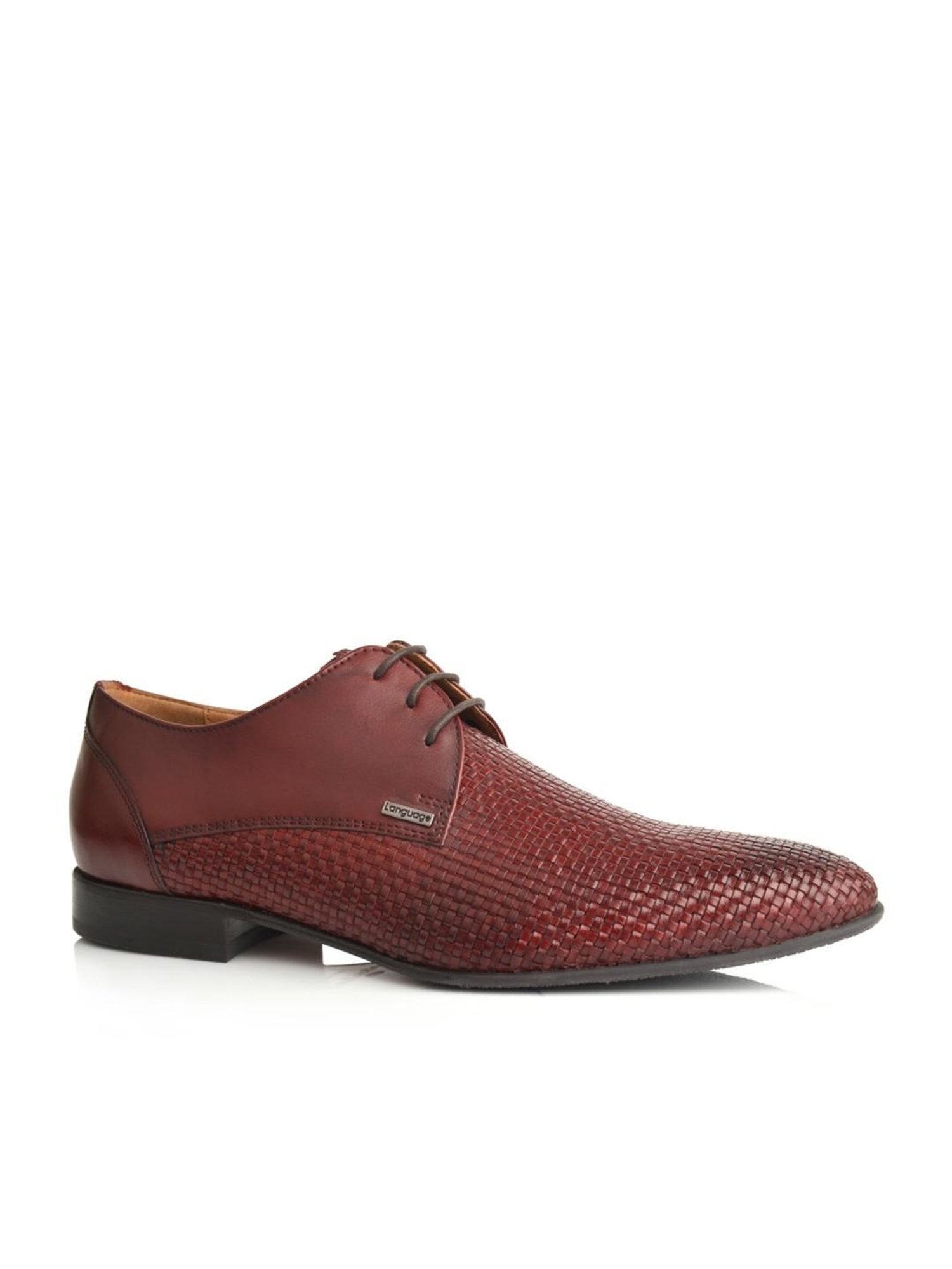 Language Shoes Men's Vincent Burgundy Derby Shoes
