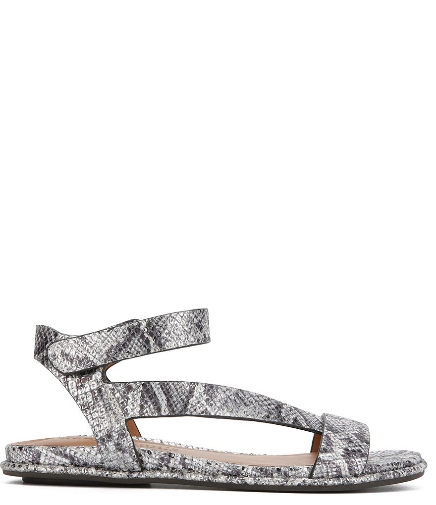 Gentle Souls Lark Snake Print Leather Sandals
