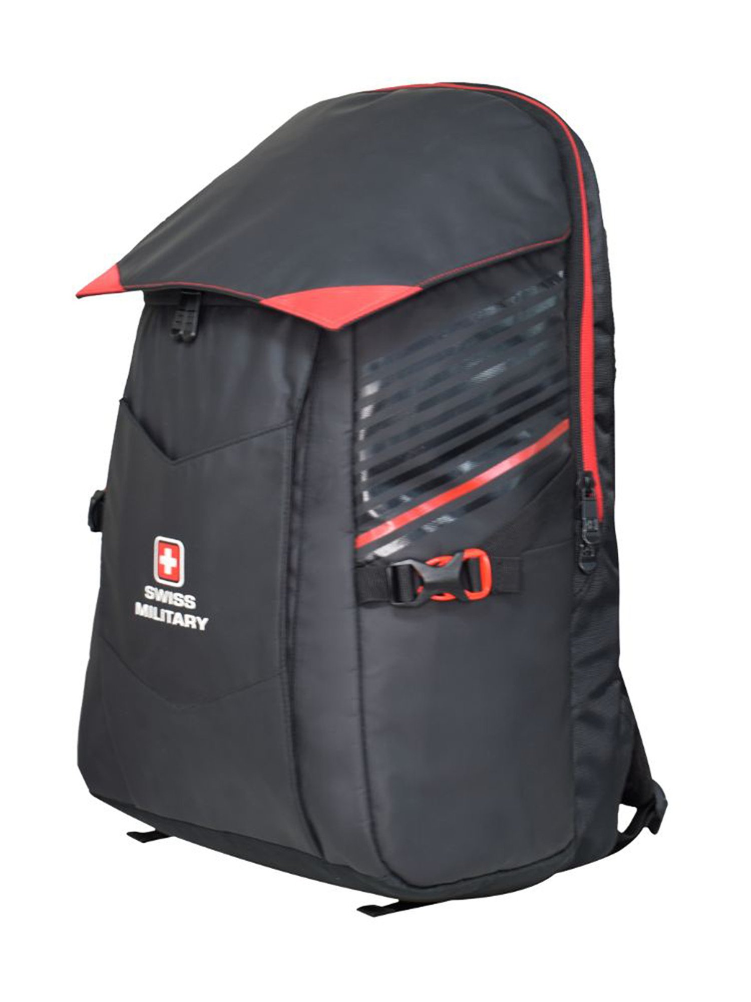 Swiss Military Black Backpack - 26 Ltrs