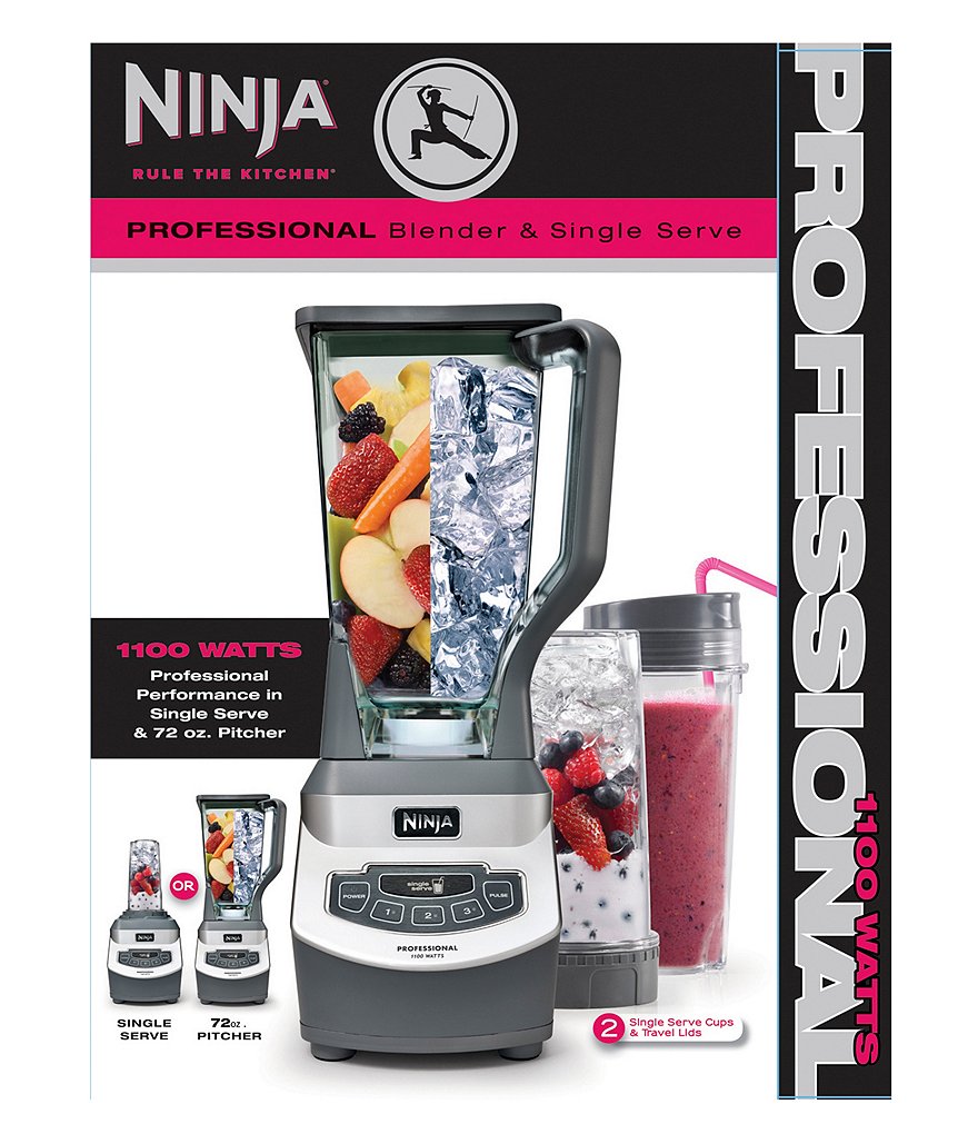 Ninja Professional Blender with Single Serve Nutri Ninja Cups